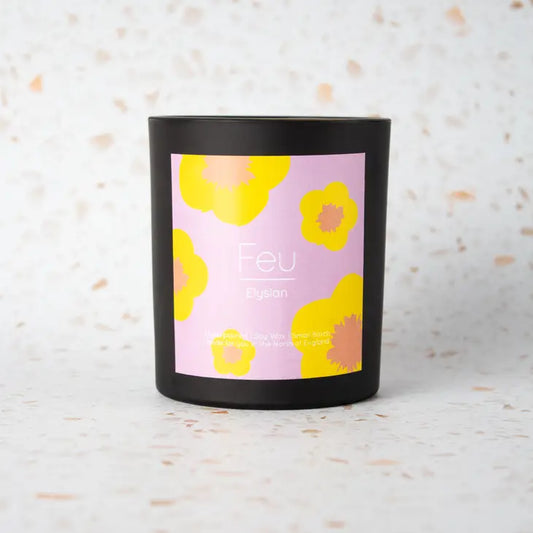 Feu Orange Chilli Cotton Woodenwick Soy Wax Candle at Joetie Home Fragrance. Luxury Handmade Apothecary Soy Candles