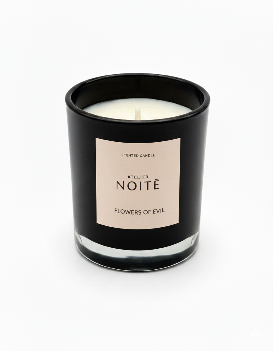 Flowers of Evil Votive Candle – 70g Soy Wax by Atelier Noitē