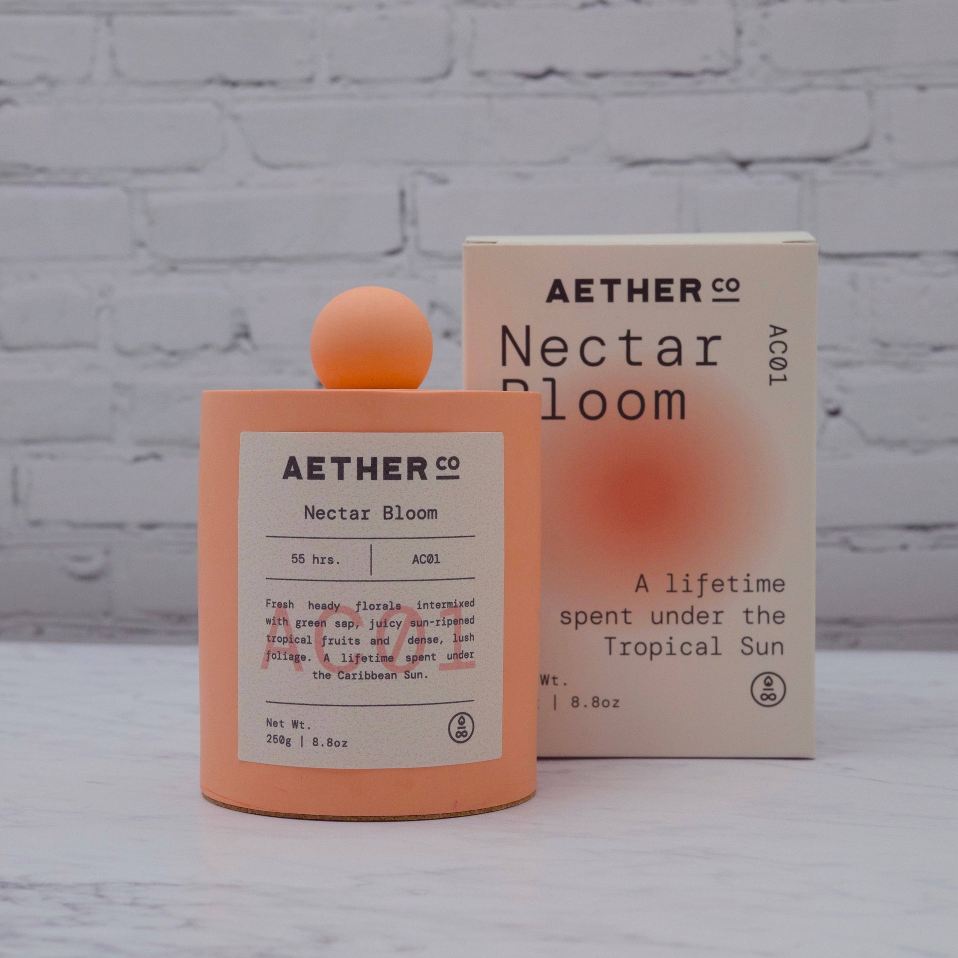 Nectar Bloom Candle 250g at Joetie Home Fragrance. Luxury Handmade Apothecary Soy Candles