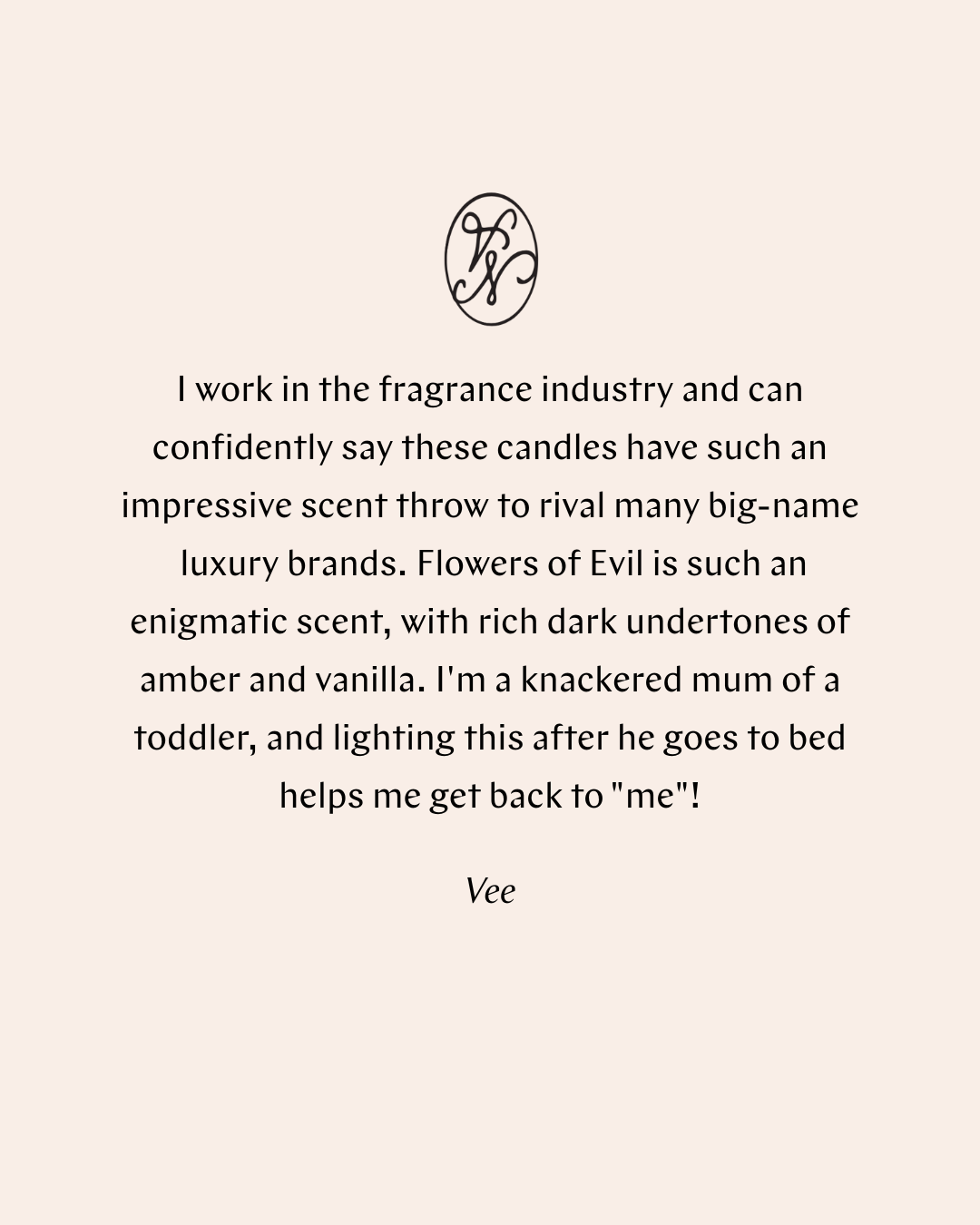 Flowers of Evil Votive Candle – 70g Soy Wax by Atelier Noitē