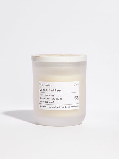 Helm London Cocoa Butter Soy Wax Candle