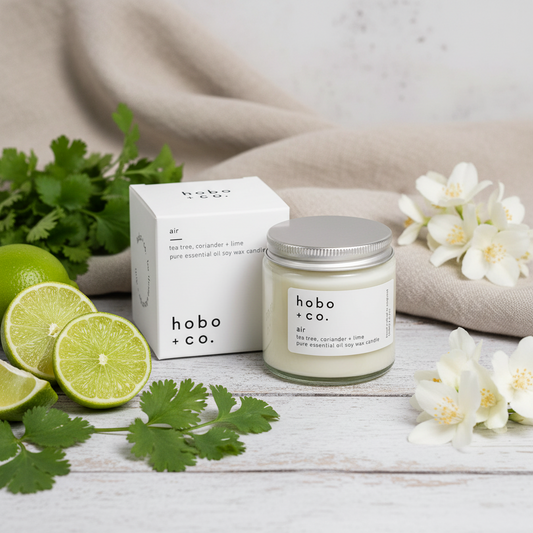 Air Candle – Small Essential Oil Soy Candle by Hobo + Co