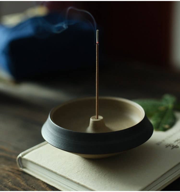 Gohobi Handmade Ceramic Incense Stick Holder at Joetie Home Fragrance. Luxury Handmade Apothecary Soy Candles