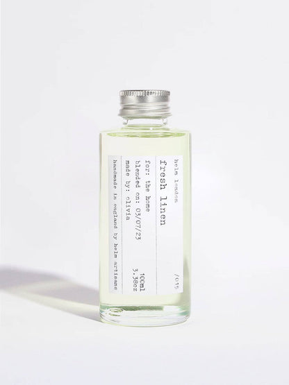 Fresh Linen Reed Diffuser - 100ml Refill at Joetie Home Fragrance. Luxury Handmade Apothecary Soy Candles