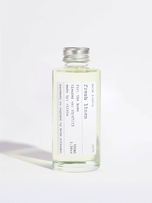 Fresh Linen Reed Diffuser - 100ml Refill at Joetie Home Fragrance. Luxury Handmade Apothecary Soy Candles