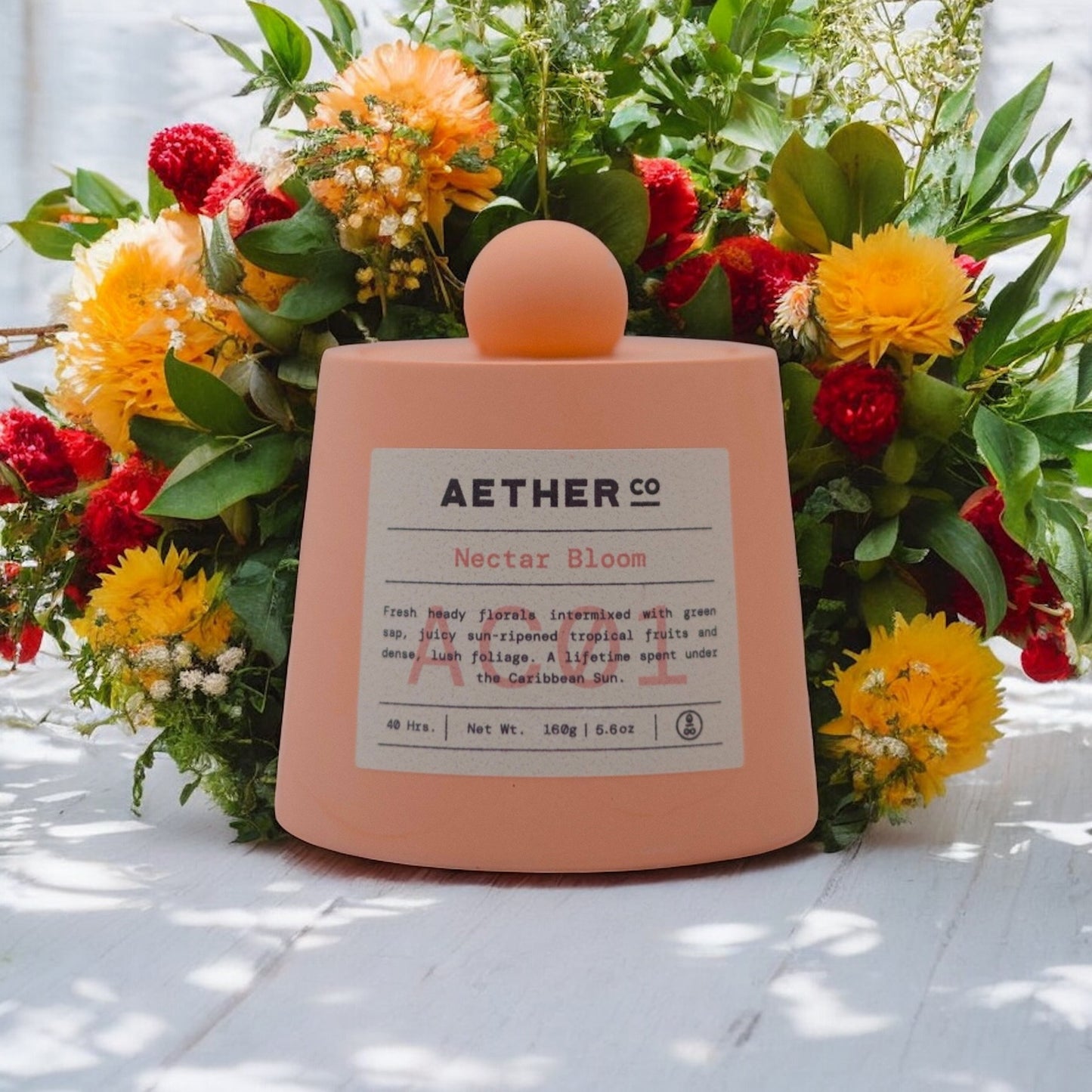 AetherCo Nectar Bloom Candle 160g
