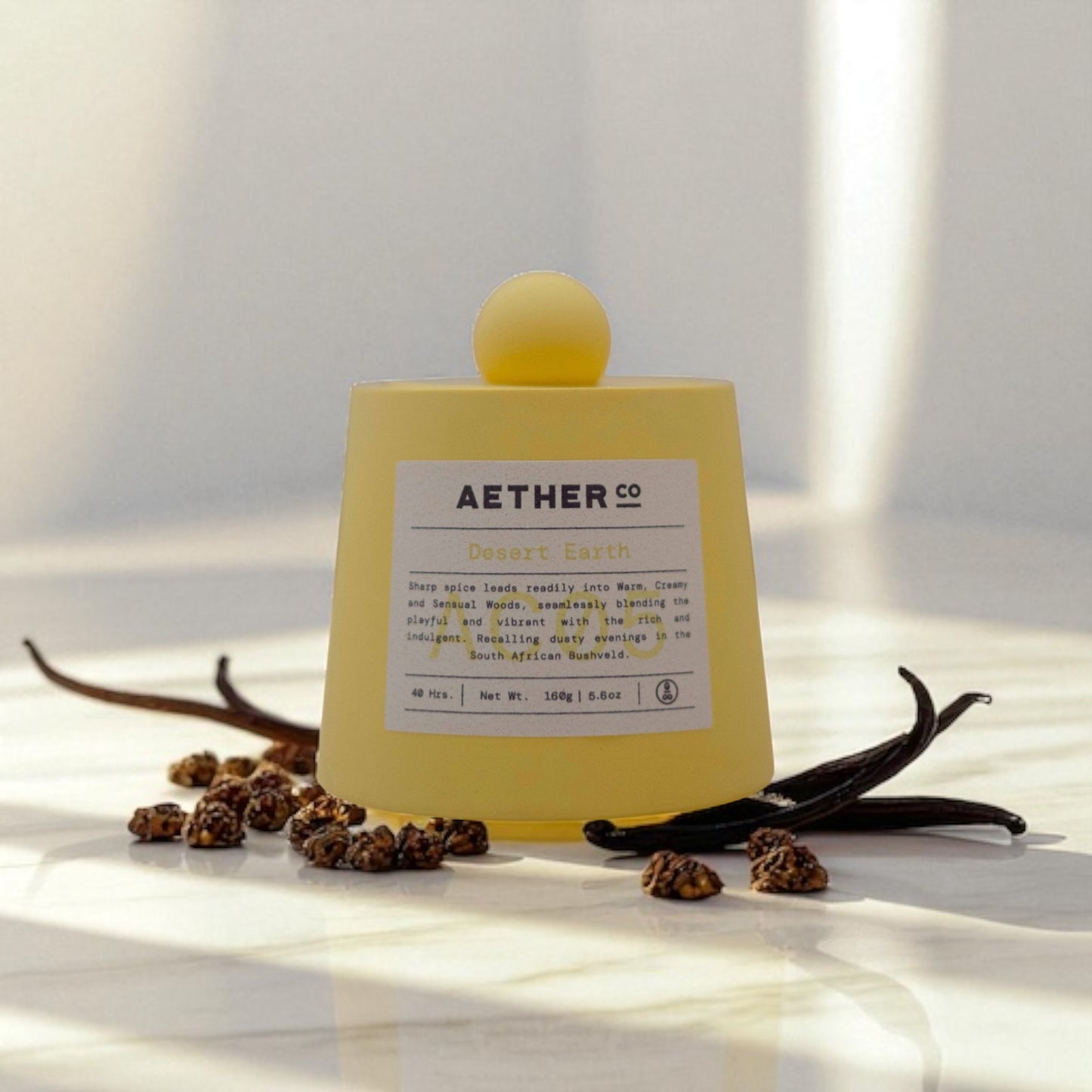 AetherCo Desert Earth Candle 160g