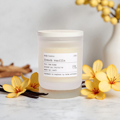 Helm London French Vanilla Soy Wax Candle