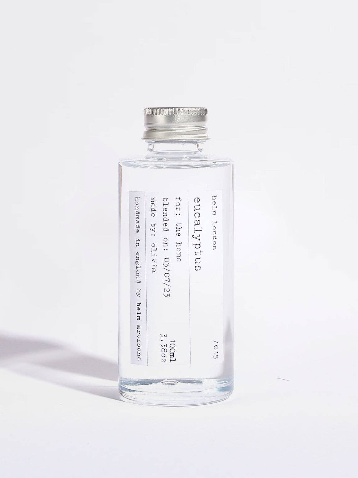 Eucalyptus Reed Diffuser - 100ml Refill at Joetie Home Fragrance. Luxury Handmade Apothecary Soy Candles