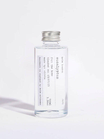 Eucalyptus Reed Diffuser - 100ml Refill at Joetie Home Fragrance. Luxury Handmade Apothecary Soy Candles