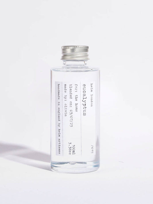 Eucalyptus Reed Diffuser - 100ml Refill at Joetie Home Fragrance. Luxury Handmade Apothecary Soy Candles