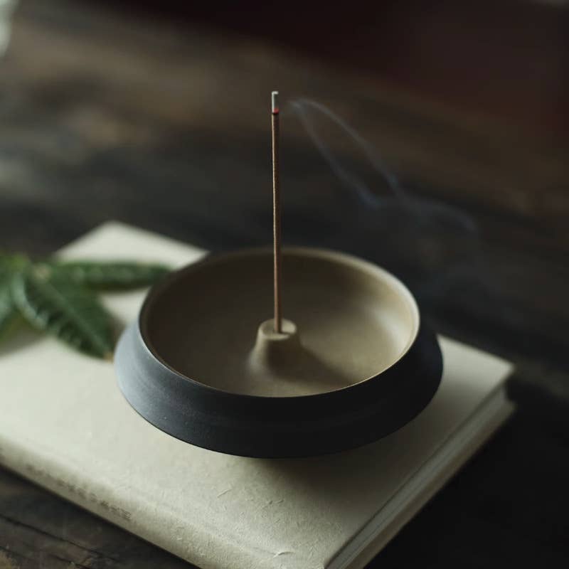 Gohobi Handmade Ceramic Incense Stick Holder at Joetie Home Fragrance. Luxury Handmade Apothecary Soy Candles