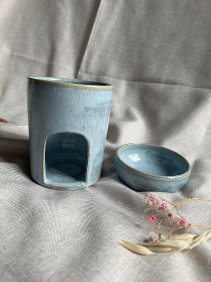 Sky Blue Wax Burner
