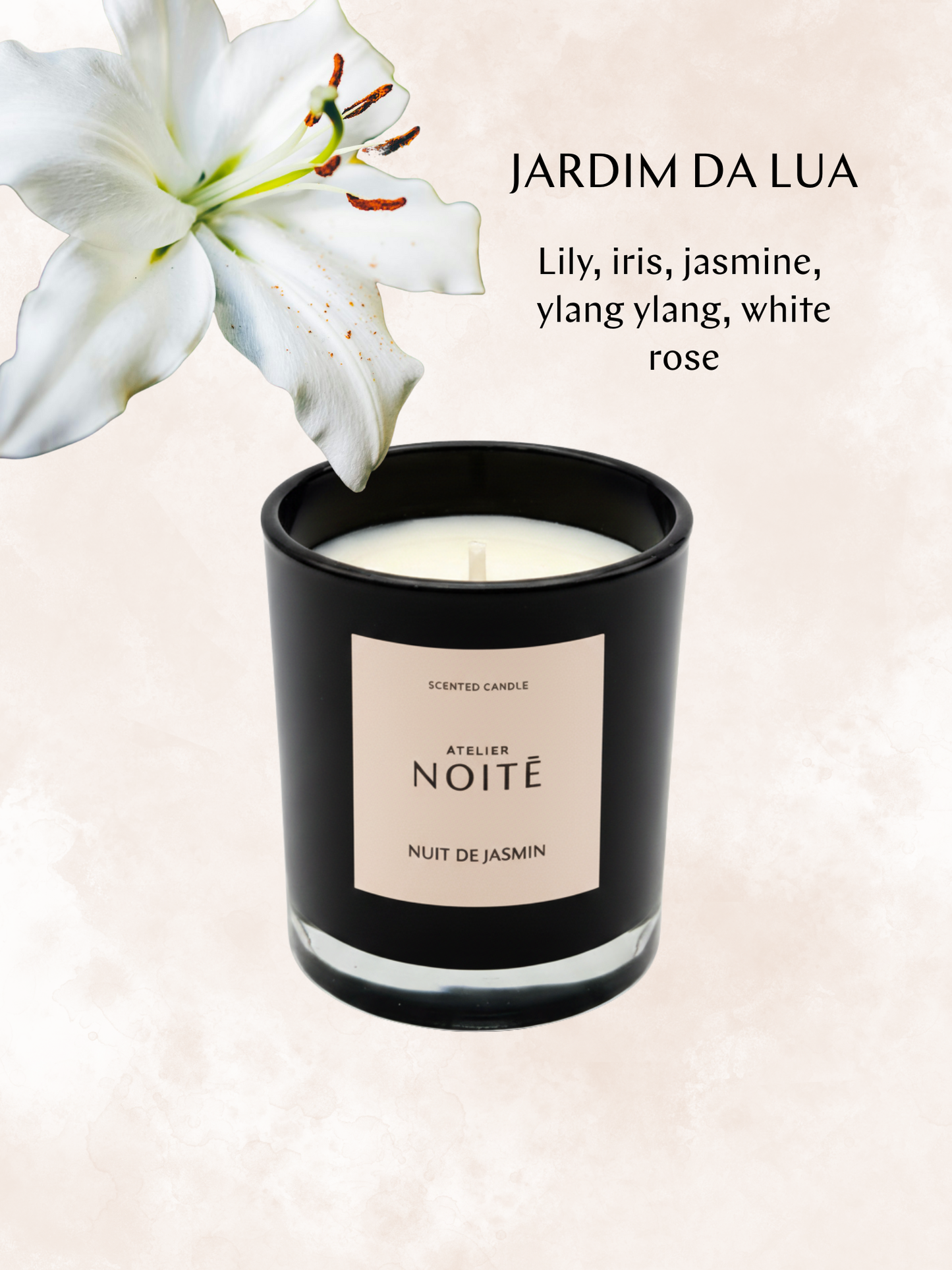 Jardim da Lua Votive Candle – 70g Soy Wax by Atelier Noitē