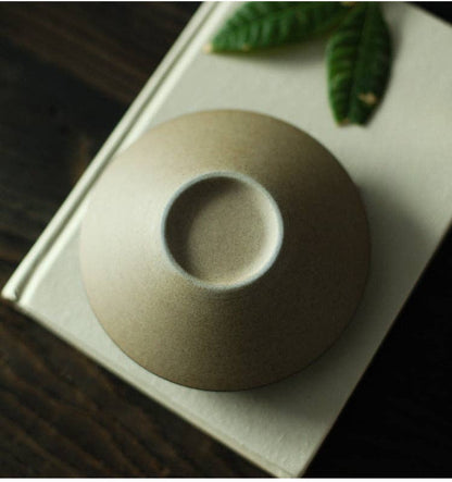 Ceramic Beige Incense Stick Holder