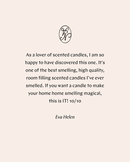 Amber Night Candle – 200g Soy Wax by Atelier Noitē