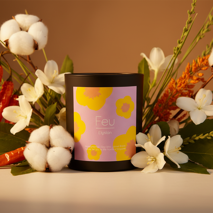 Orange, Chilli & Cotton Candle