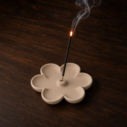 Flower Jesmonite Incense Stick Holder