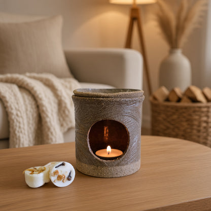 Rustic Brown Wax/Oil Burner