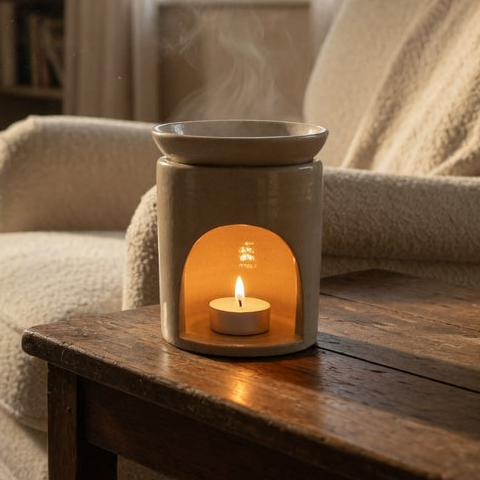 White Wax Burner