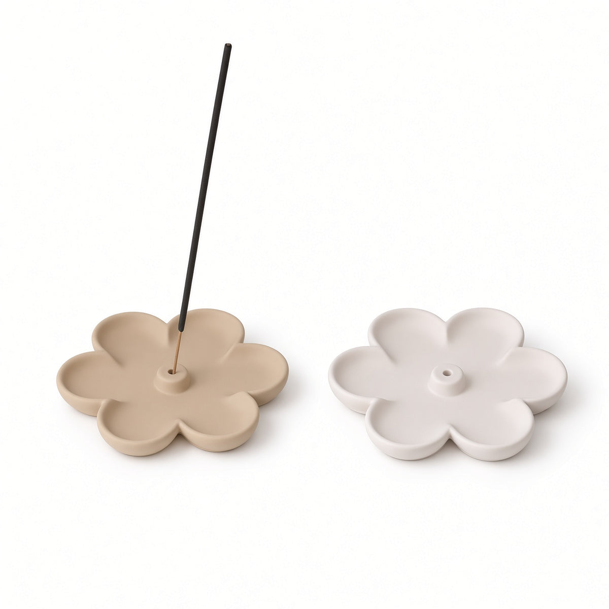 Flower Jesmonite Incense Stick Holder